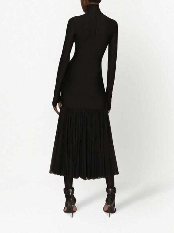Dolce & Gabbana ruffle-hem midi dress - Image 4