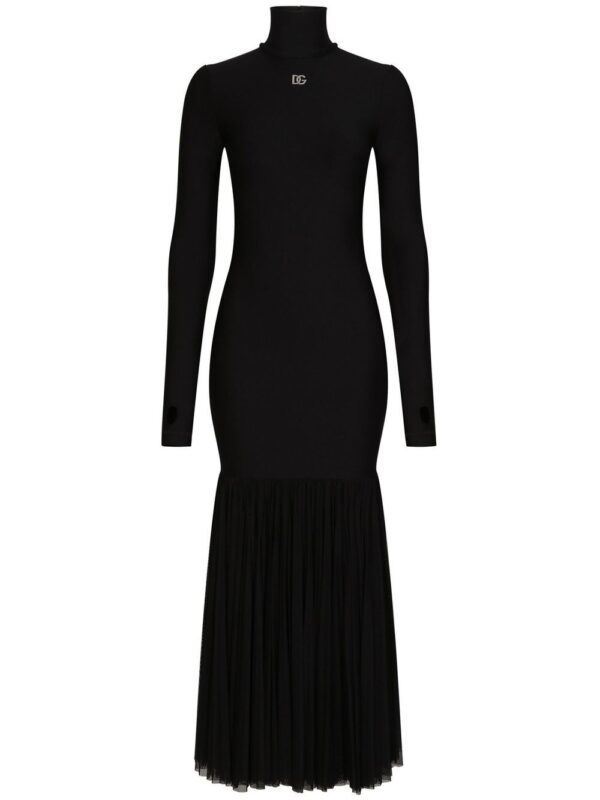 Dolce & Gabbana ruffle-hem midi dress