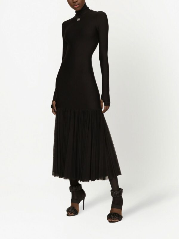 Dolce & Gabbana ruffle-hem midi dress - Image 3