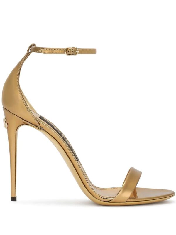 Dolce & gabbana  Keira metallic sandals