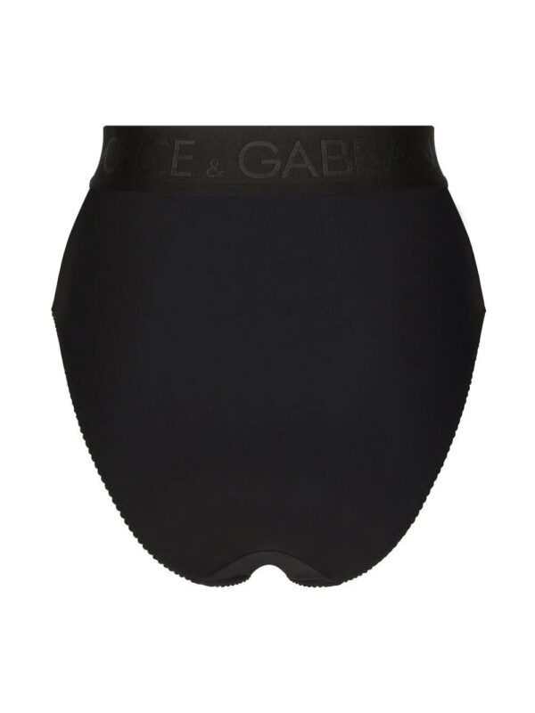 Dolce & Gabbana  logo-band high-waisted briefs - Image 3