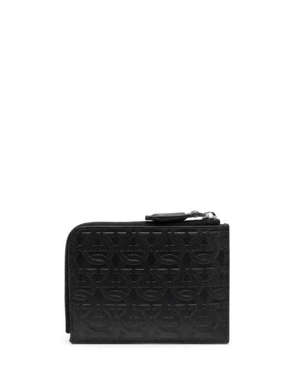 Ferragamo  all-over Gancini-embossed wallet - Image 2