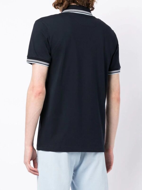 BOSS  chest logo-print detail polo shirt - Image 2
