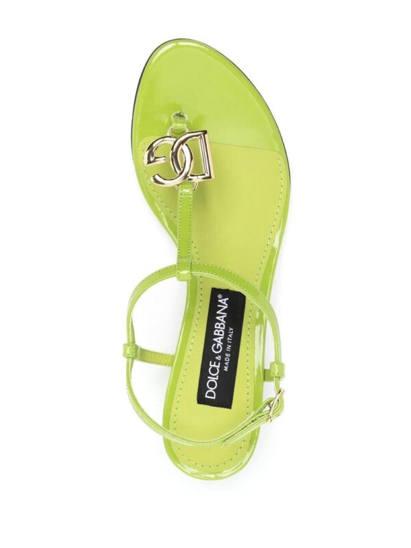 Dolce & Gabbana  DG logo thong 40mm sandals - Image 4