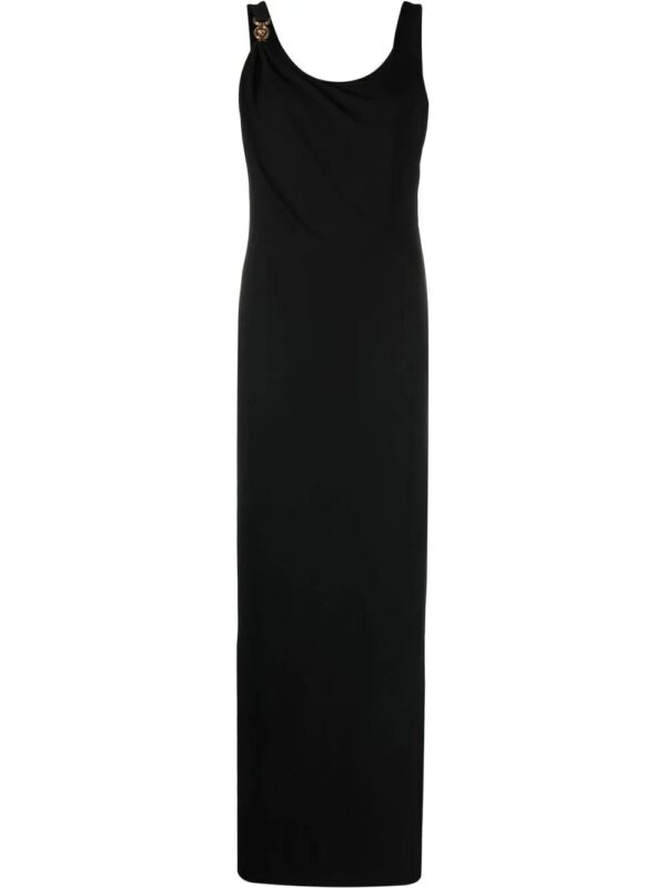 Versace  Medusa Head side-lit maxi dress