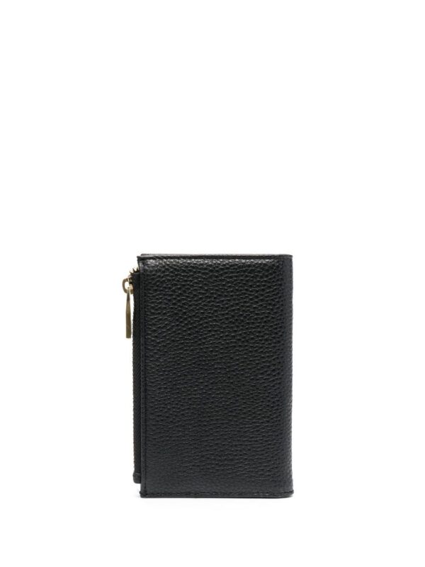 Versace Jeans Couture  logo-lettering leather wallet - Image 2