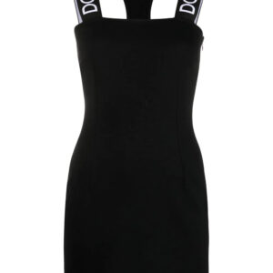 Dolce & Gabbana  logo-strap detail mini dress
