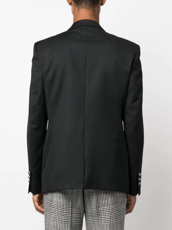 Balmain  button-detailing slim blazer - Image 4