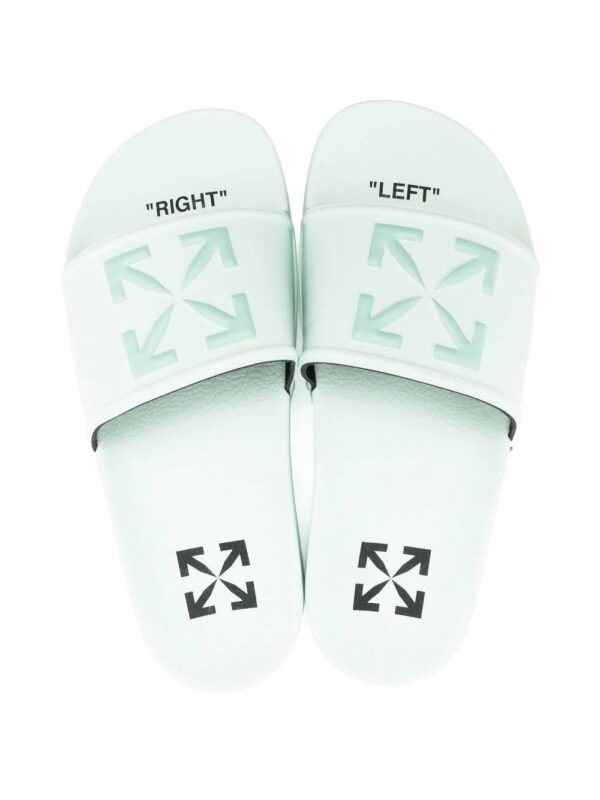 Off-White  Arrows-debossed slides - Image 4