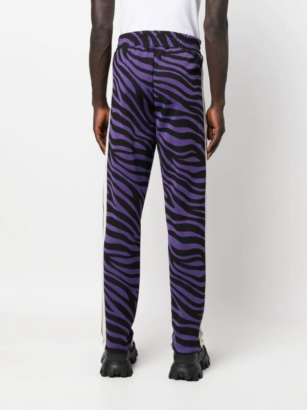 Palm Angels  zebra-print track pants - Image 4