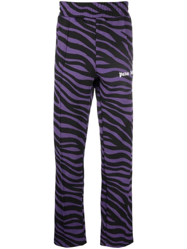 Palm Angels  zebra-print track pants