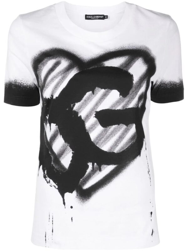 Dolce & Gabbana  logo-print cotton T-shirt