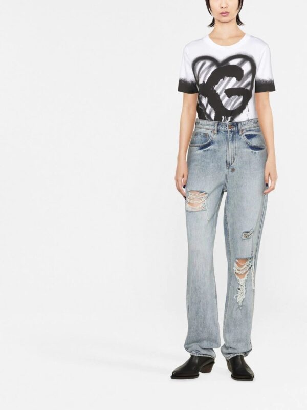 Dolce & Gabbana  logo-print cotton T-shirt - Image 2