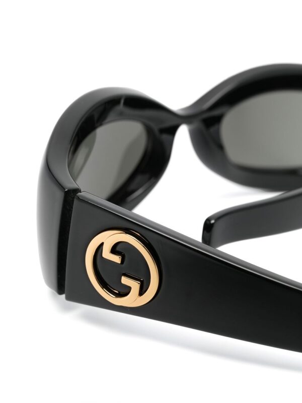Gucci Eyewear logo square tinted sunglasses - Image 3