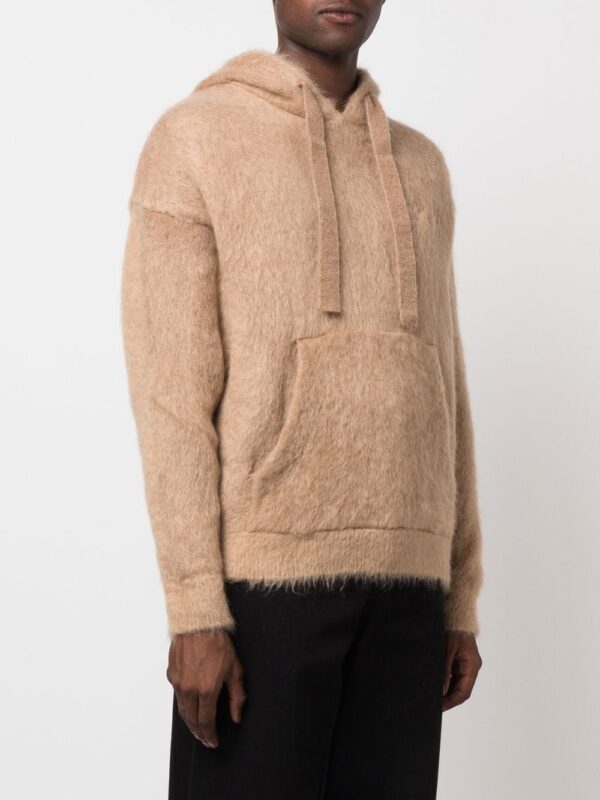 Off-White  Arrows brushed drawstring hoodie - Image 4
