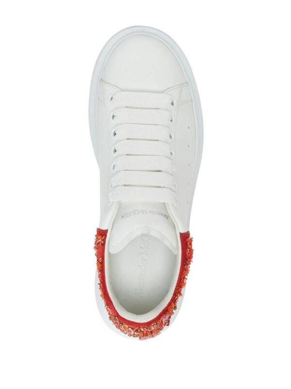 Alexander Mcqueen Oversize sequin-embellished sneakers - Image 4