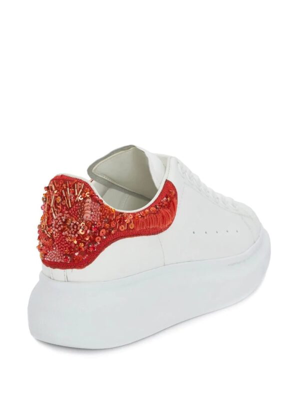 Alexander Mcqueen Oversize sequin-embellished sneakers - Image 3