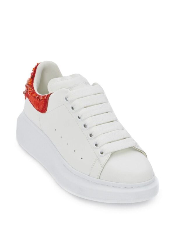 Alexander Mcqueen Oversize sequin-embellished sneakers - Image 2