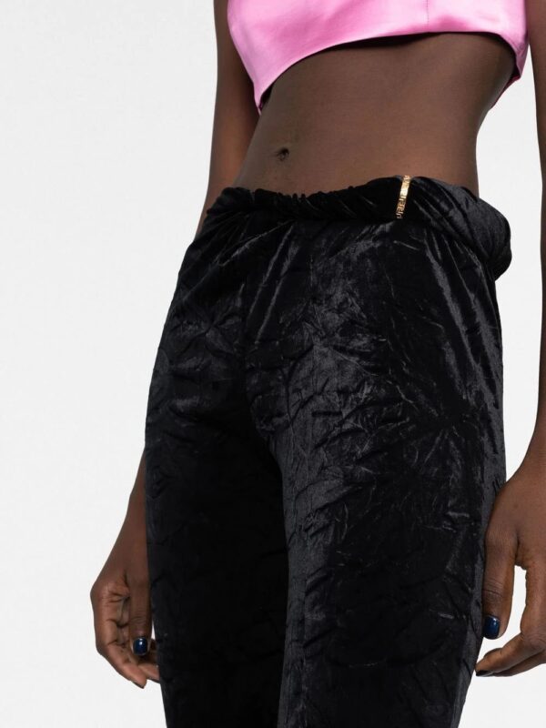 Versace  flared velvet trousers - Image 3