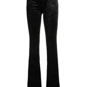 Versace  flared velvet trousers