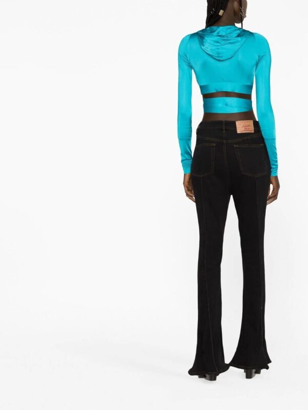 Versace  Medusa Biggie crop hoodie - Image 4