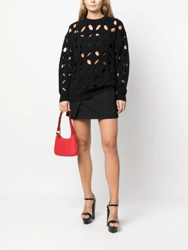 Versace  cut-out detail sweater - Image 2