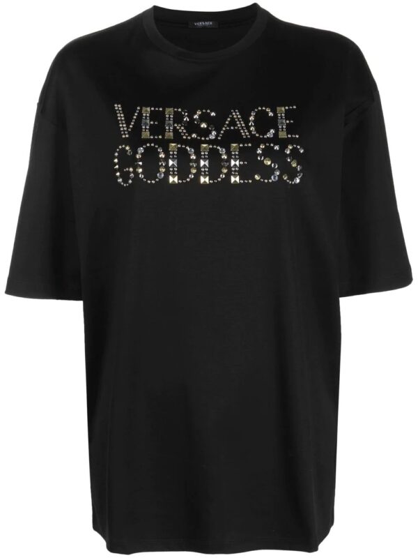 Versace  Versace Goddess-print T-shirt