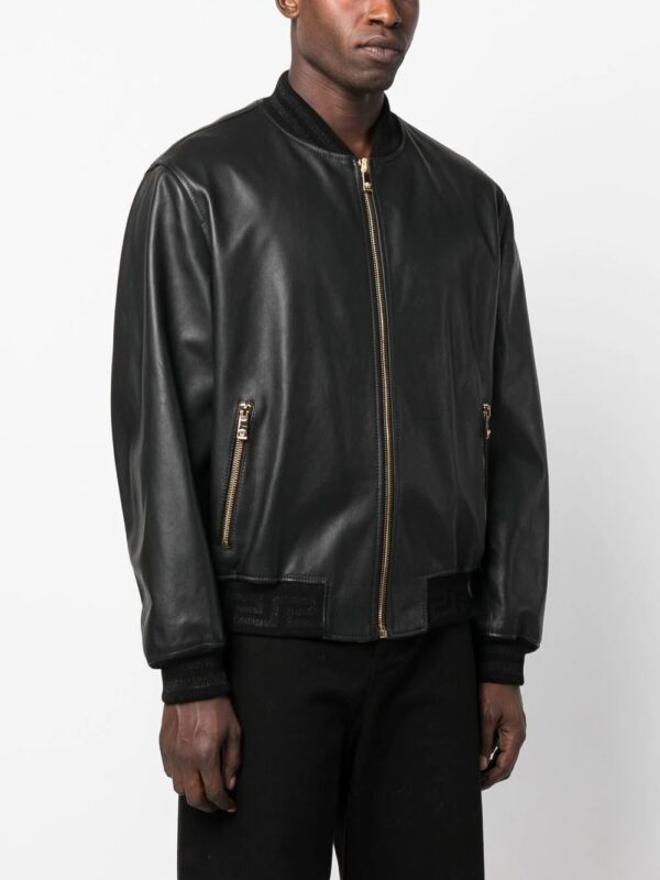 Versace  zip-up bomber jacket - Image 3