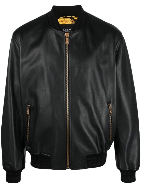 Versace  zip-up bomber jacket