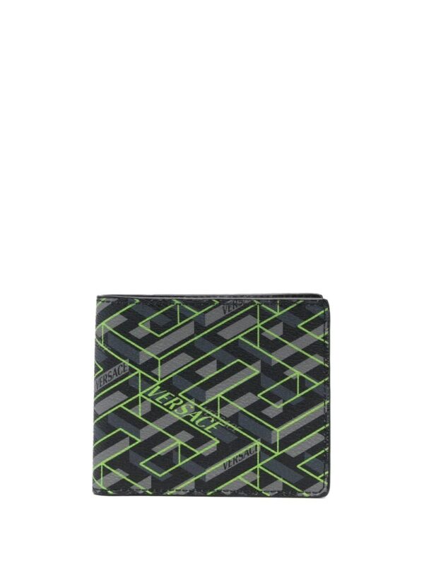 Versace  Greca logo-print wallet
