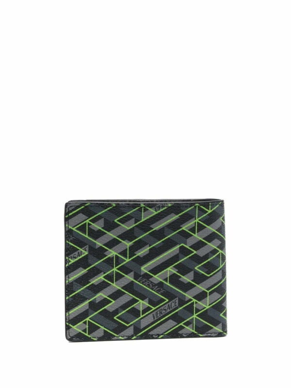 Versace  Greca logo-print wallet - Image 2