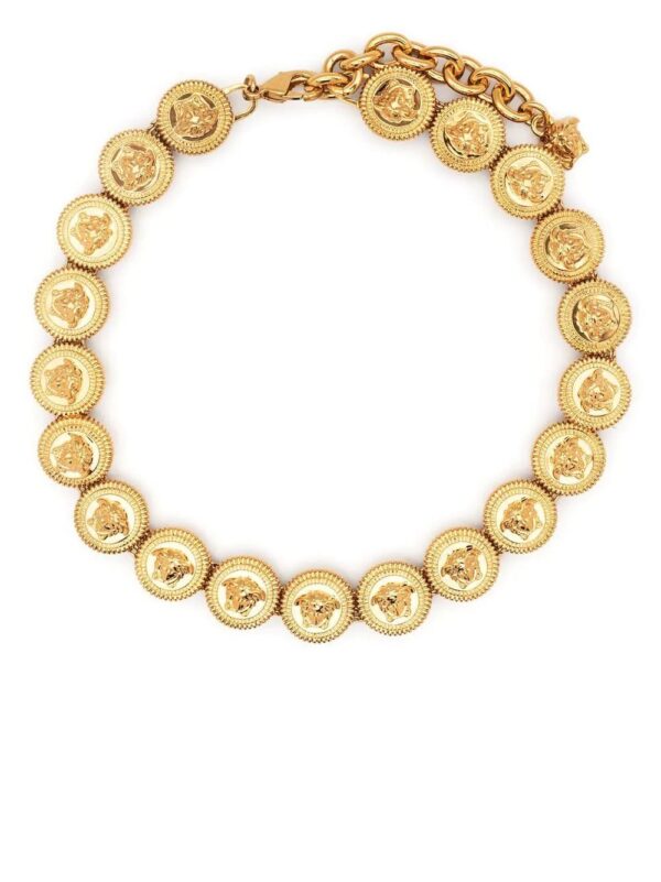 Versace  Medusa-plaque choker necklace