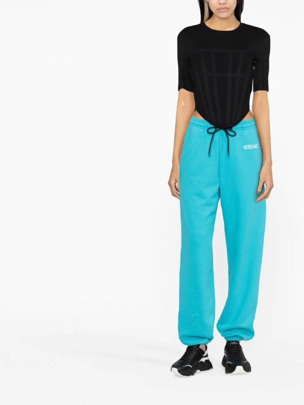 Versace  logo-print track pants - Image 2