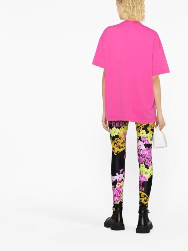 Versace  logo-print cotton T-shirt - Image 4