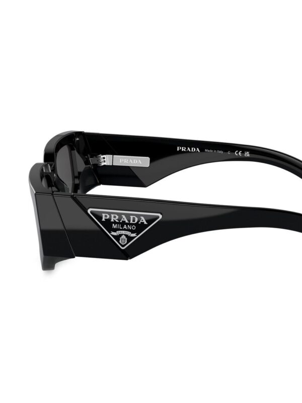 Prada Eyewear rectangular-frame logo sunglasses - Image 3