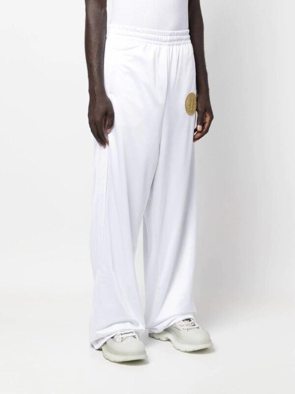 VETEMENTS  logo-patch track pants - Image 3