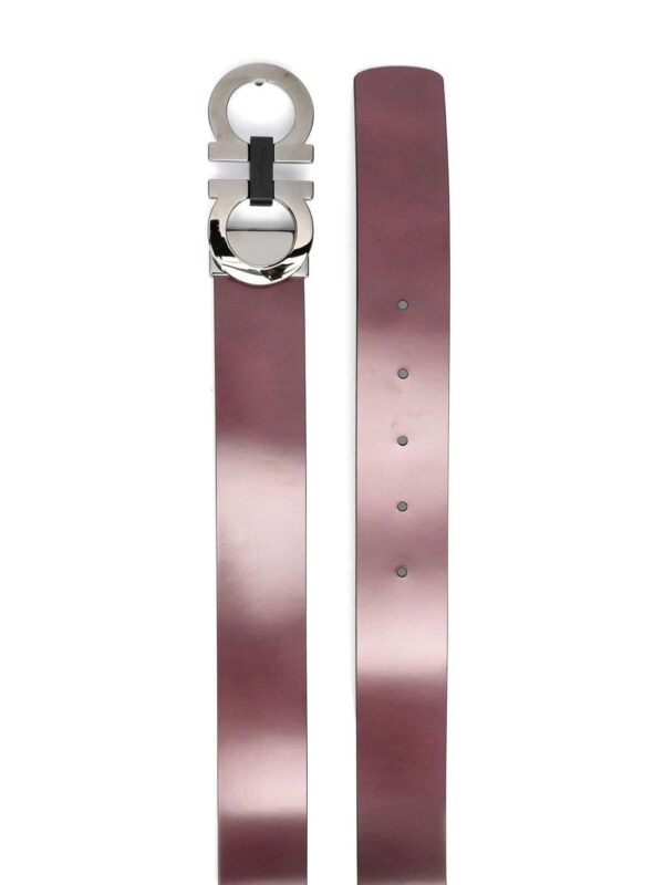 Ferragamo Gancini-buckle adjustable belt - Image 2