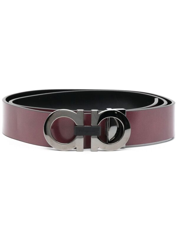 Ferragamo Gancini-buckle adjustable belt