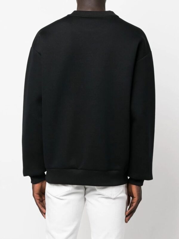 Dolce & Gabbana  logo plaque crew-neck sweatshirt - Image 4