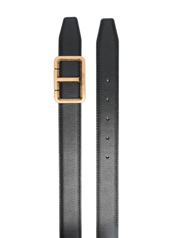 Louis Vuitton logo-buckle leather belt - Image 2