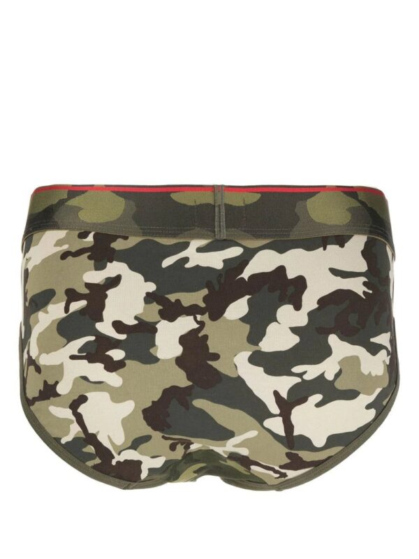 Diesel  camouflage-print logo briefs - Image 2