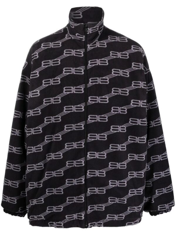 Balenciaga  monogram-print jacket