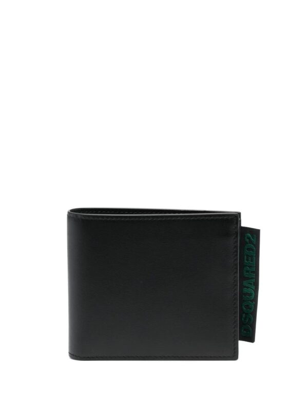Dsquared2  logo tag calf-leather wallet
