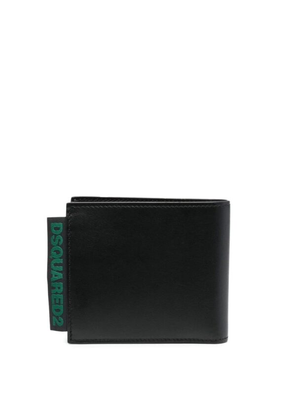 Dsquared2  logo tag calf-leather wallet - Image 2