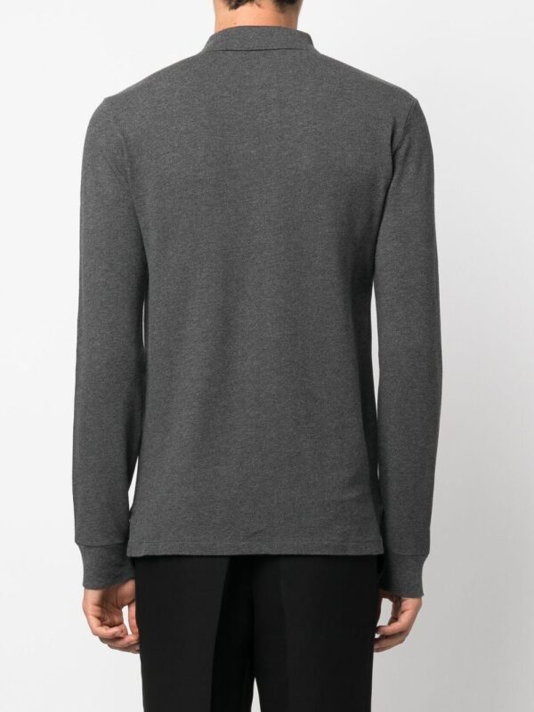Polo Ralph Lauren  embroidered-logo long-sleeve polo - Image 4