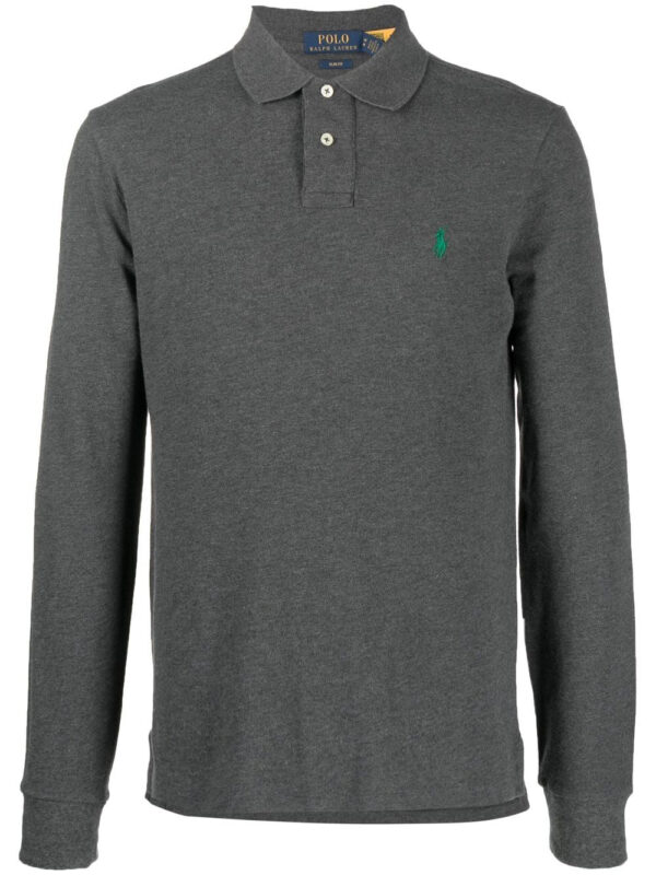 Polo Ralph Lauren  embroidered-logo long-sleeve polo