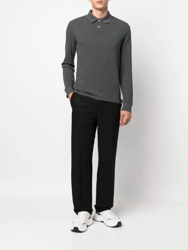Polo Ralph Lauren  embroidered-logo long-sleeve polo - Image 2