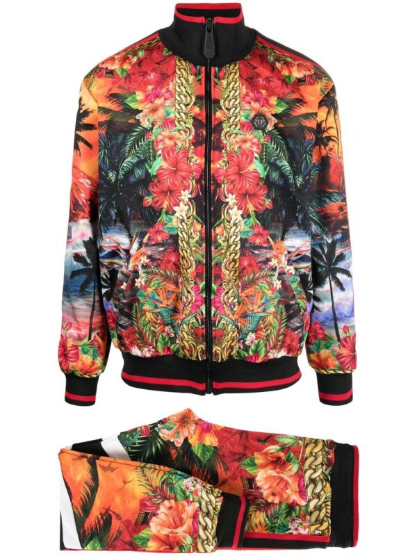 Philipp Plein  graphic-print track pants