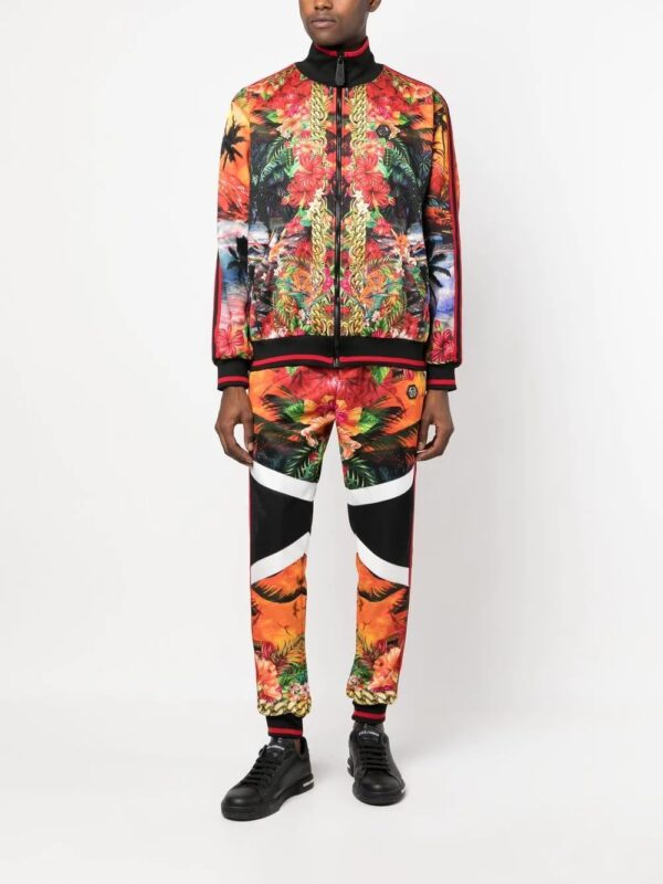 Philipp Plein  graphic-print track pants - Image 2