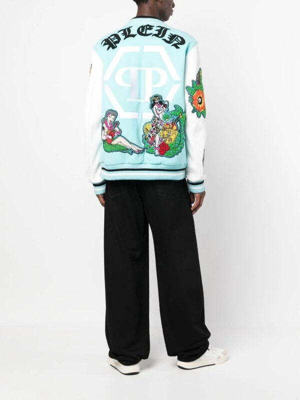 Philipp Plein  Hawaii varsity bomber jacket - Image 2